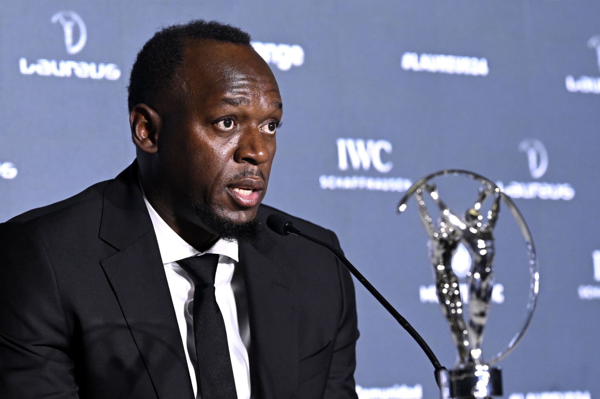  Usain Bolt during the Laureus World Sports Awards in Madrid, Spain. (Photo by Getty Images)