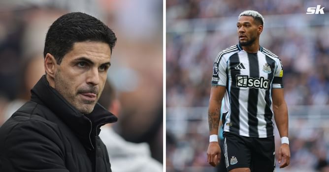 Joelinton spotted pushing Arsenal coach after late Newcastle loss at St. James Park, engages in war of words with Arteta after incident