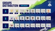 BGMI Showdown 2025 Upper Bracket groups (Image via YouTube/Krafton India Esports)