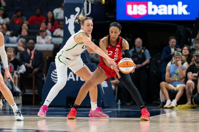 "To me, there's no comparison": Becky Hammon takes serious issue with A’ja Wilson sharing DPOY award with Napheesa Collier's teammate
