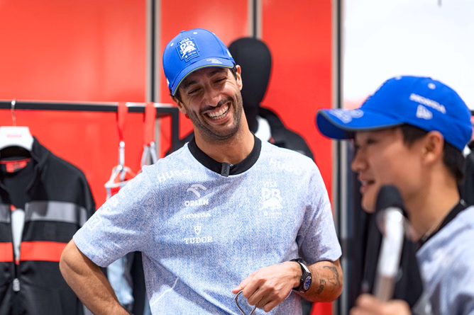Yuki Tsunoda opens up on his relationship with Daniel Ricciardo