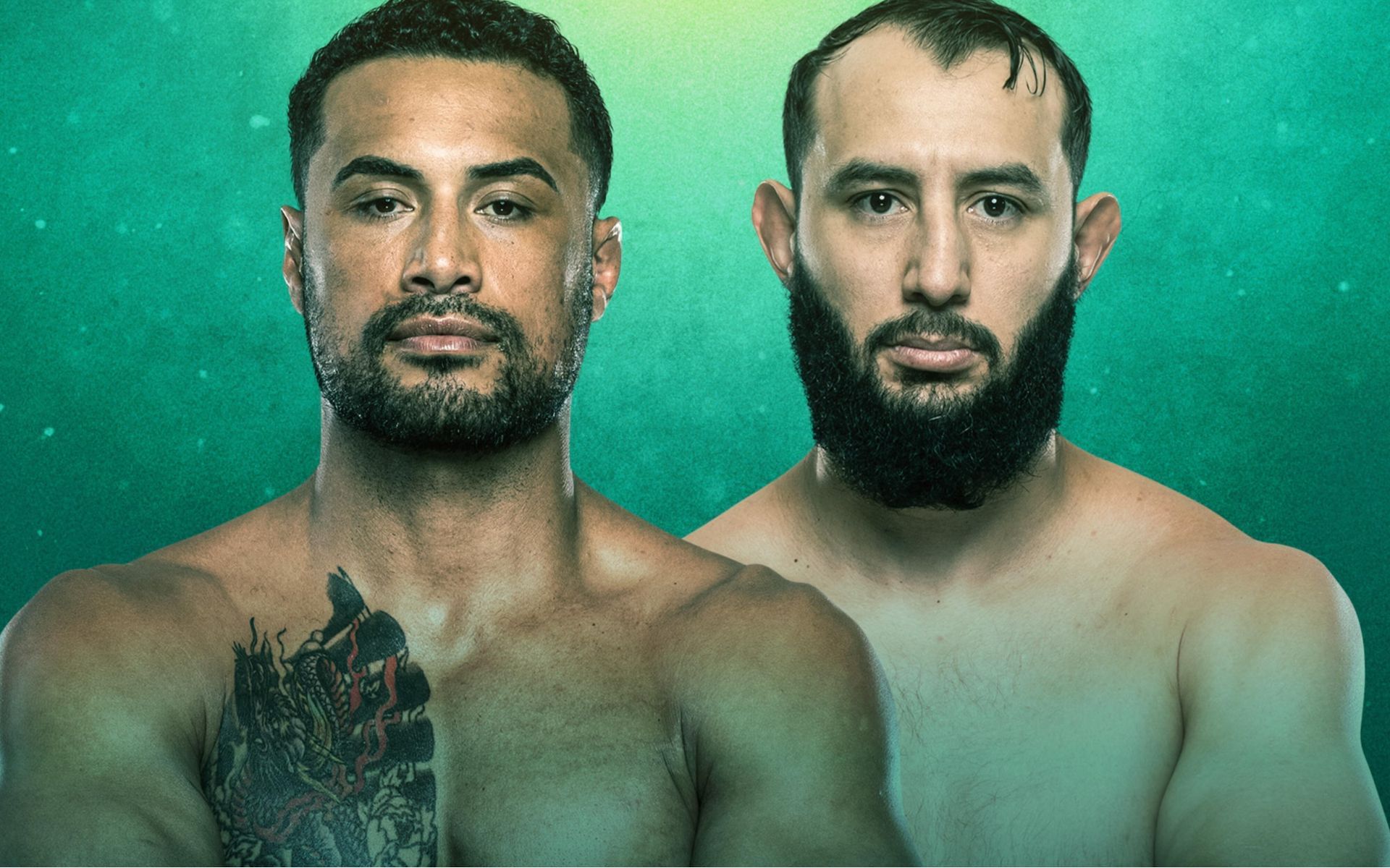 Carlos Ulberg (left) takes on Dominick Reyes (right) at UFC Perth. [Image courtesy: ufc.com]