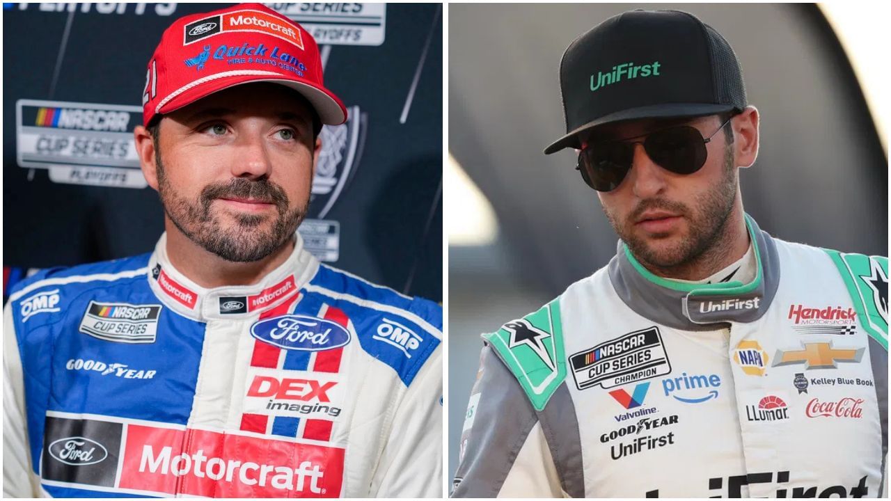 Josh Berry and Chase Elliott