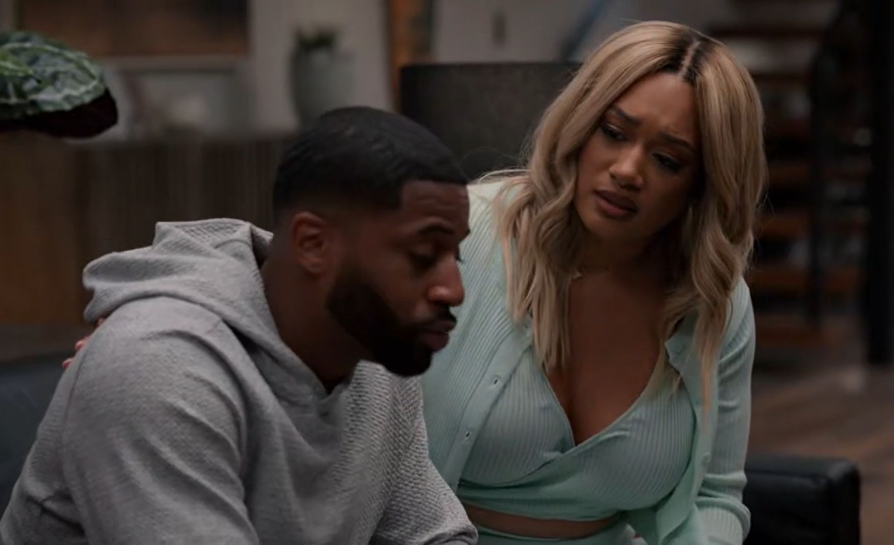 A still from Tyler Perry&#039;s Sistas season 9 episode 8 (Image via BET)