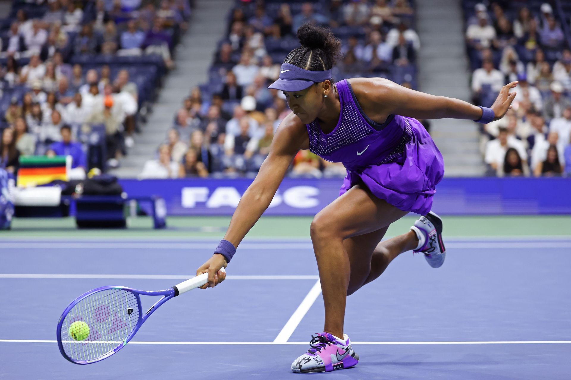 Osaka in action at the 2025 US Open - Day 12 (Image Source: Getty)