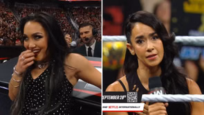 Watch: Roxanne Perez breaks character and reacts to AJ Lee's WWE RAW return after 11 years