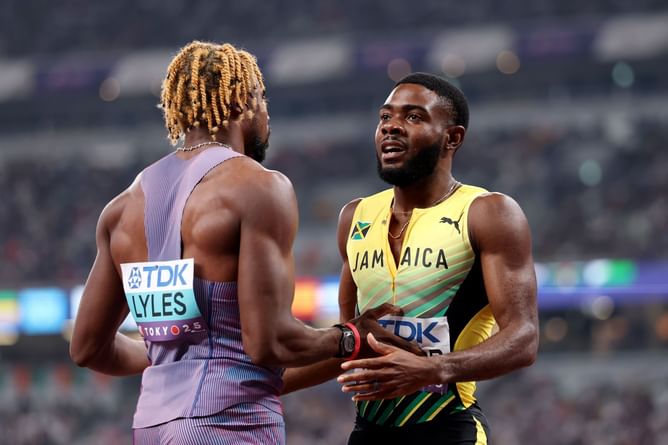 Jamaica's Christopher Taylor reveals how Noah Lyles eased his nerves en route to personal best at World Athletics Championships