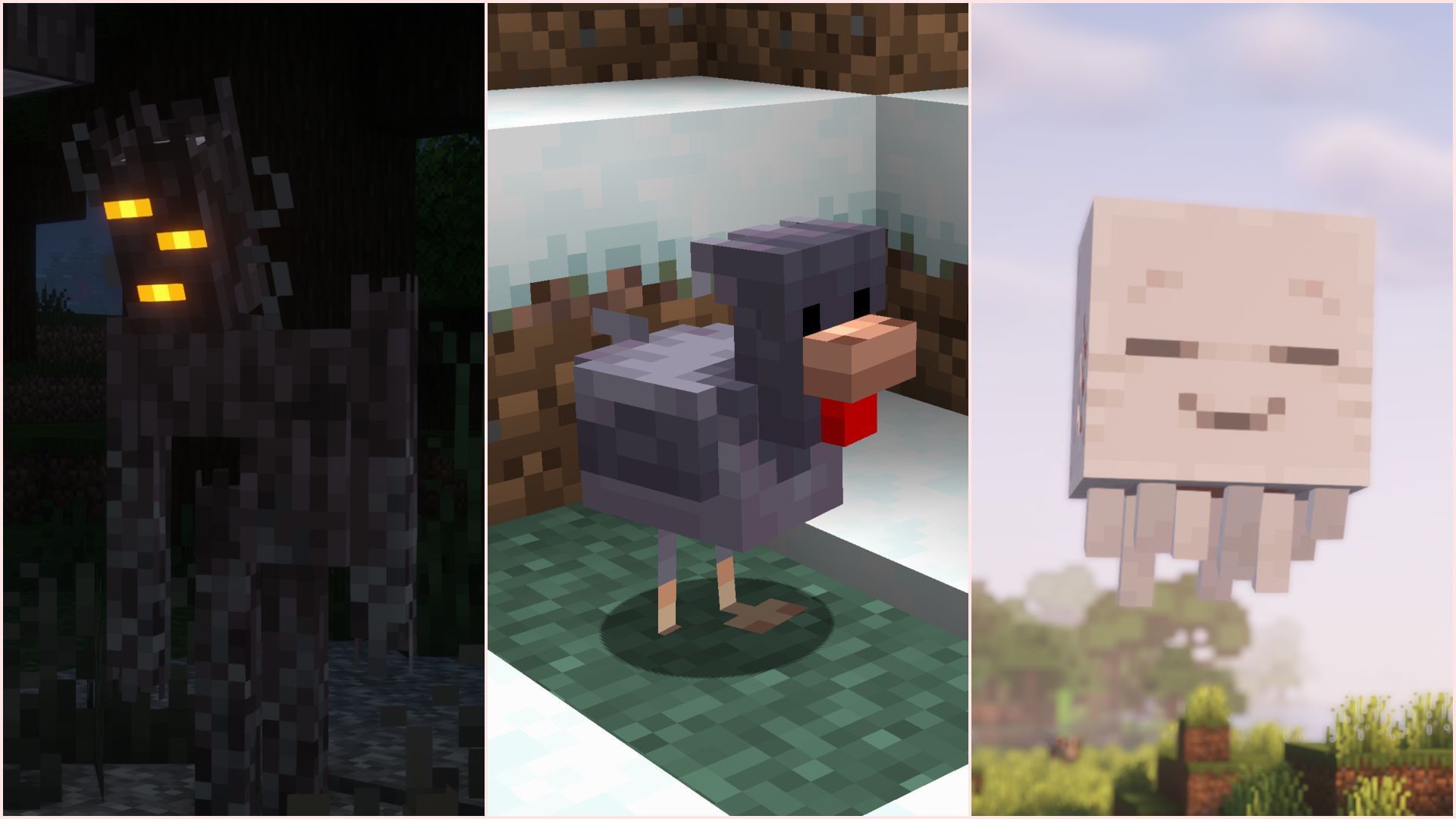 Mojang has only released game drops in the past year (Image via Sportskeeda Gaming || Mojang Studios)