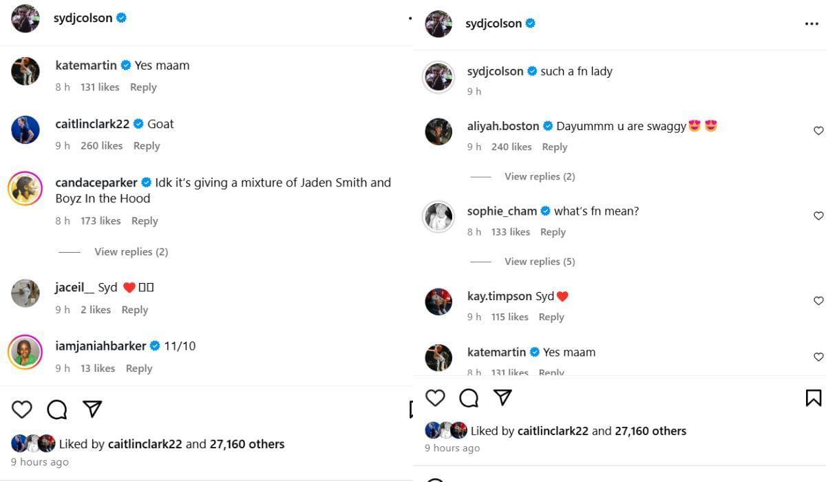 (Credit: Sydney Colson/Instagram)