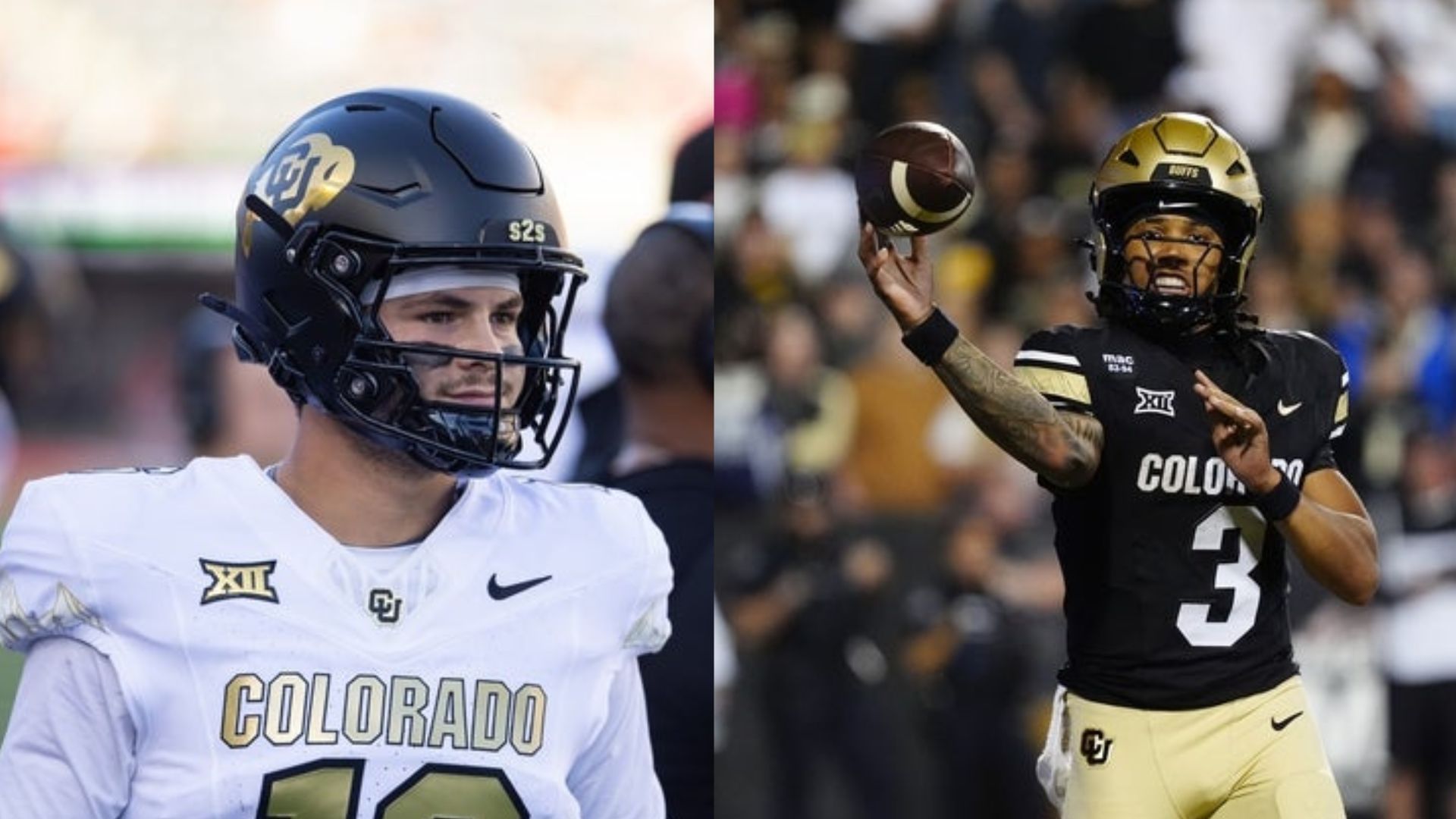 Colorado QBs, Ryan Staub and Kaidon Salter