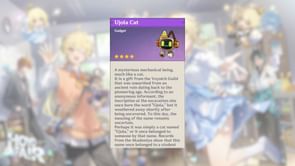 Genshin Impact 2025 Anniversary reward: Ujola Cat pet gadget preview