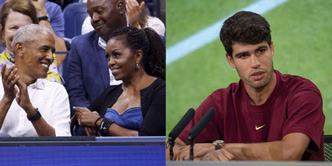 "When you see Michelle Obama, you wonder if she is real" - When Carlos Alcaraz was awestruck by former US President Barack Obama's wife at US Open