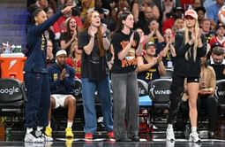 "My Girl": Caitlin Clark and Sophie Cunningham can't hide their excitement after $66,079 Fever star shares "bench mob" pictures