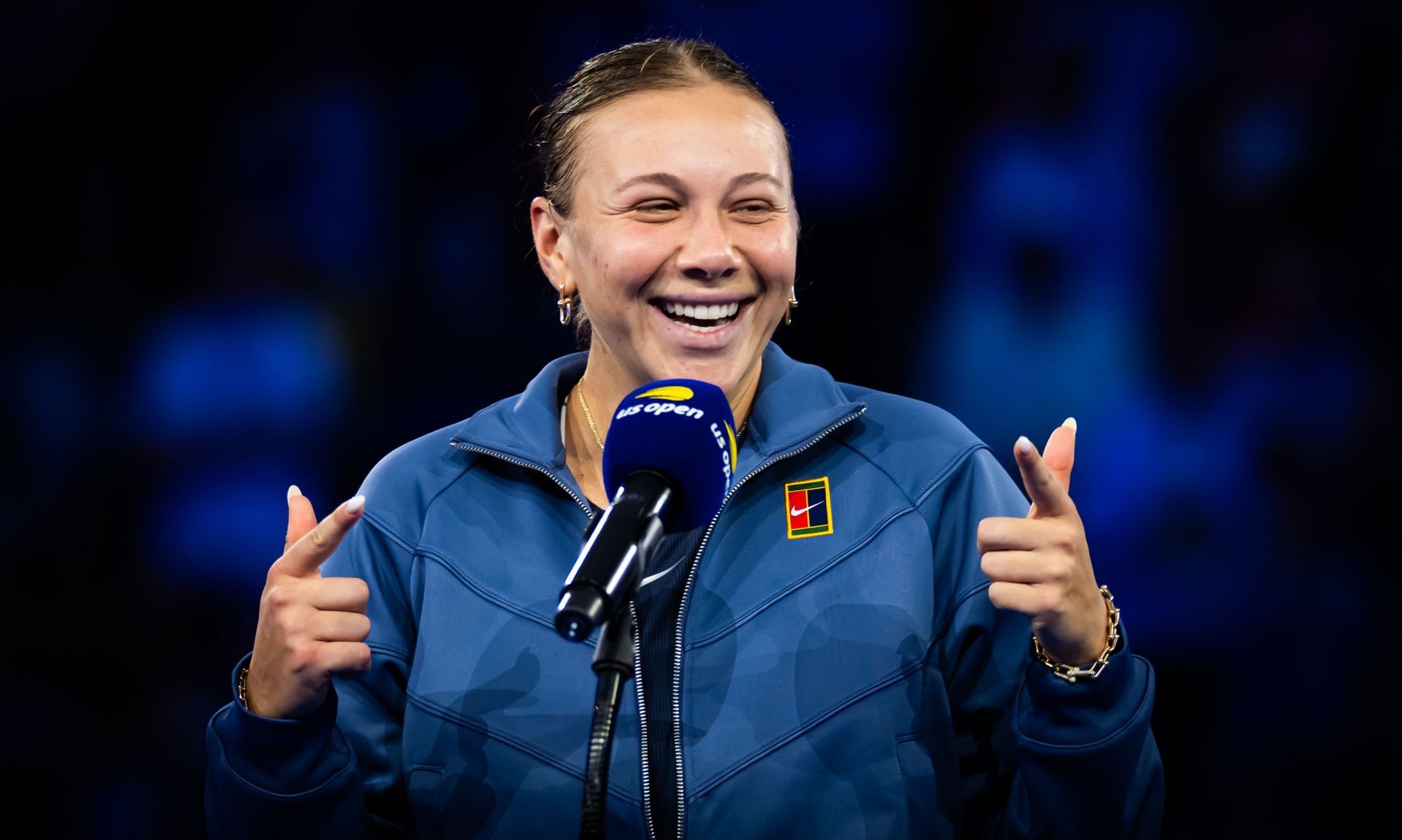 Amanda Anisimova at the 2025 US Open
