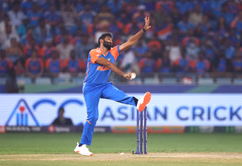 Jasprit Bumrah flattens Haris Rauf's off stump to send him packing for 6 in IND vs PAK Asia Cup 2025 Final [Watch]