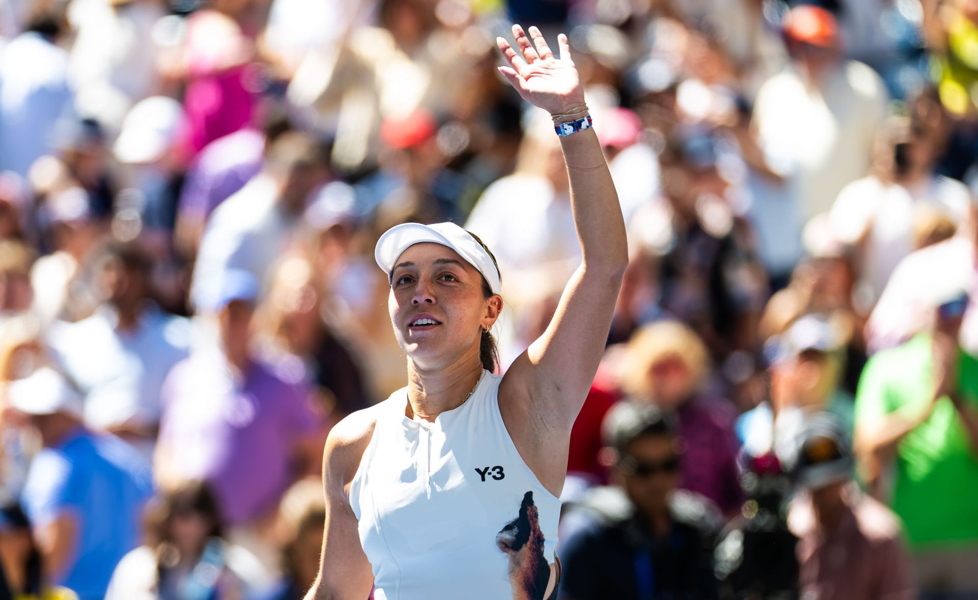 Jessica Pegula at the 2025 US Open.Image: Getty 023 US Open - Day 8 - Source: Getty 025 US Open - Day 8 - Source: Getty