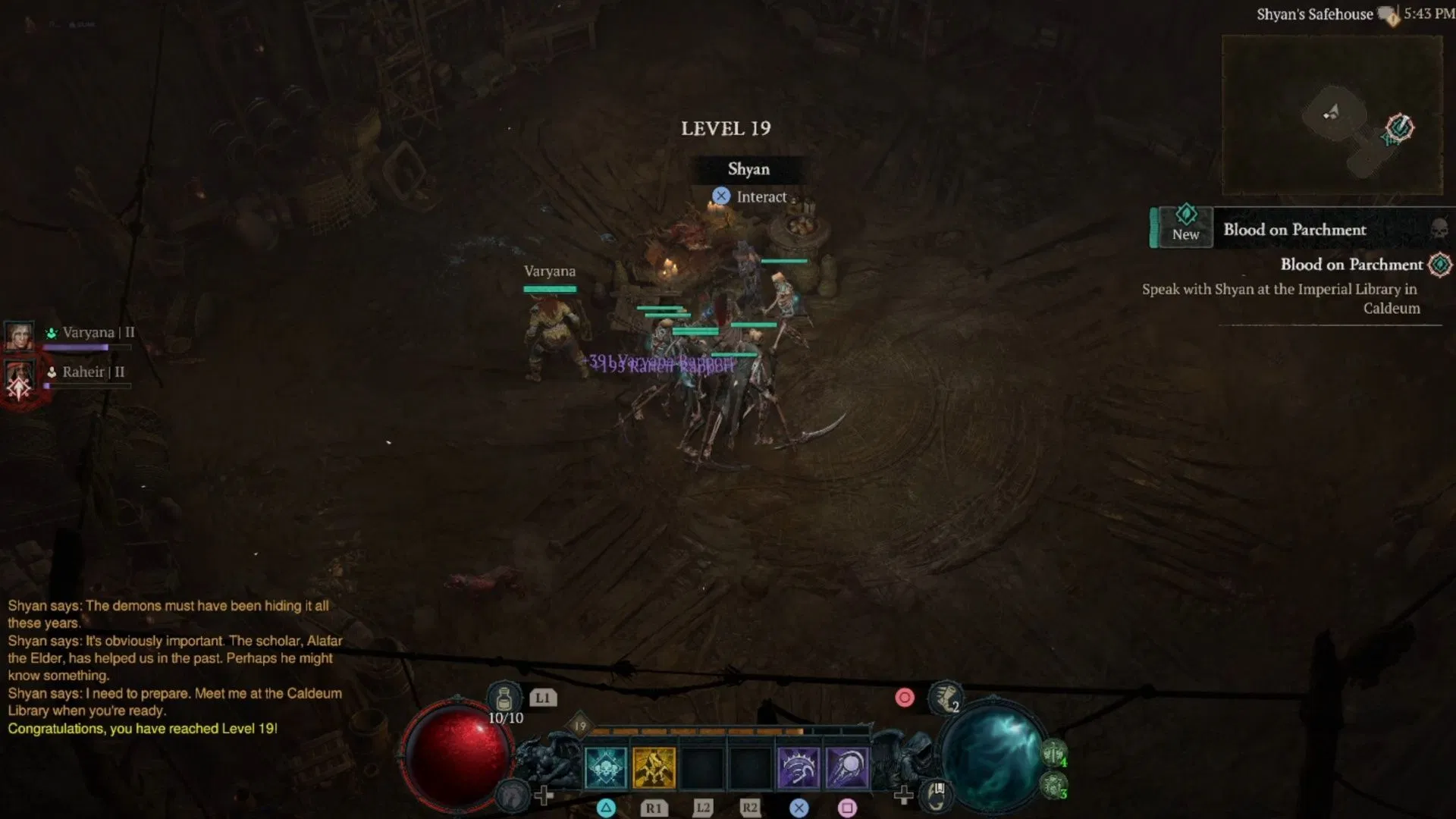 Diablo 4 Season 10 Blood on Parchment