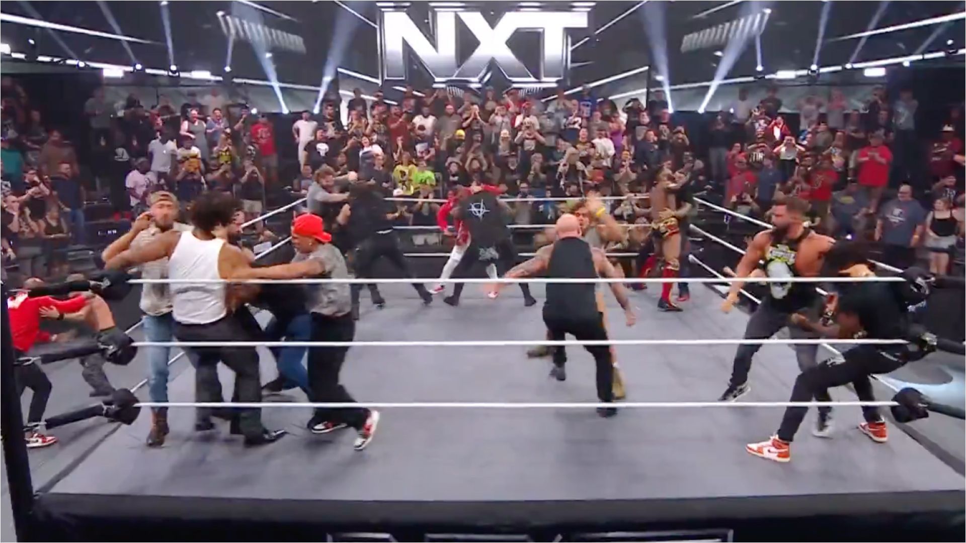 TNA and NXT brawl