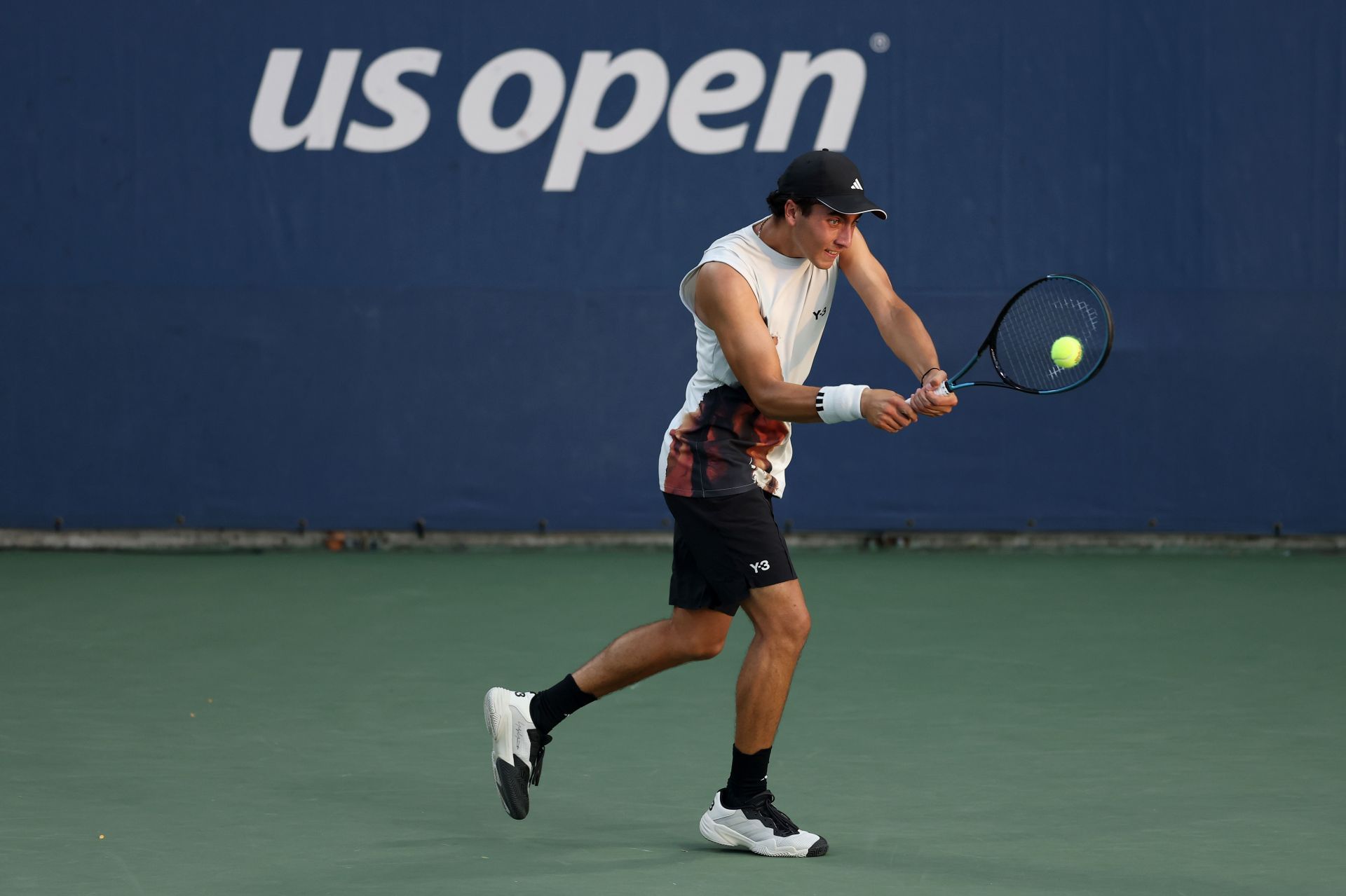 Ivan Ivanov at the 2025 US Open - Source: Getty