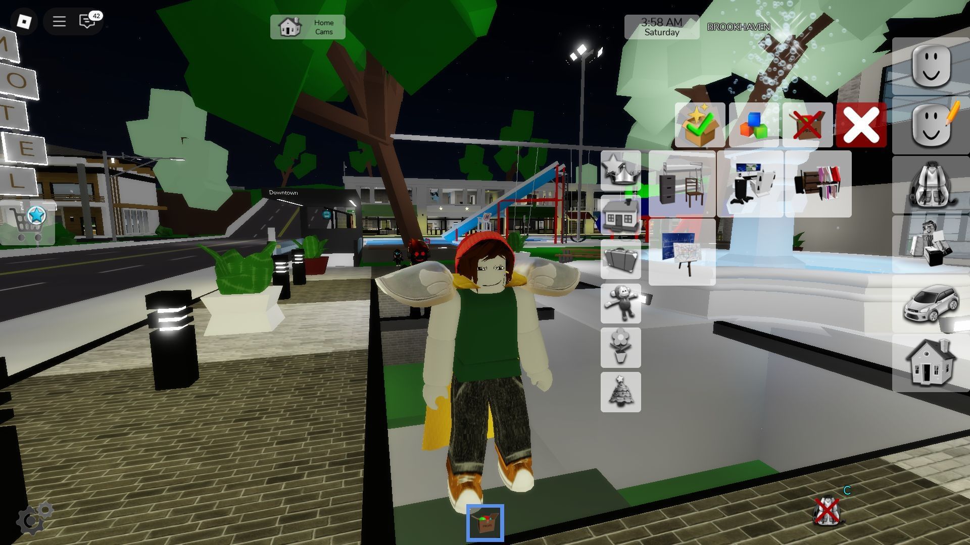 Folders of the newest Props (Image via Roblox)