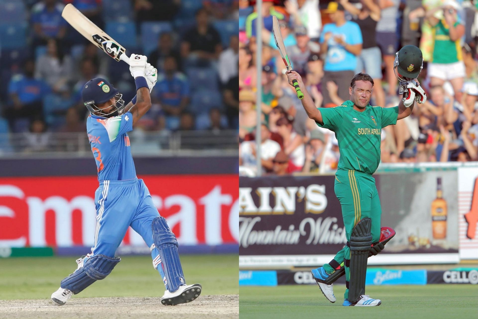 Hardik Pandya (L) and Jacques Kallis (R) (Image via Instagram-@hardikpandya93 and X-@ProteasMenCSA)