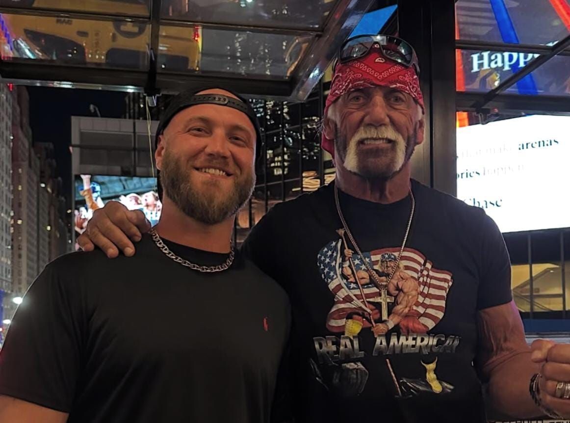 Nick and Hulk Honga. [Image credits: Nick Hogan