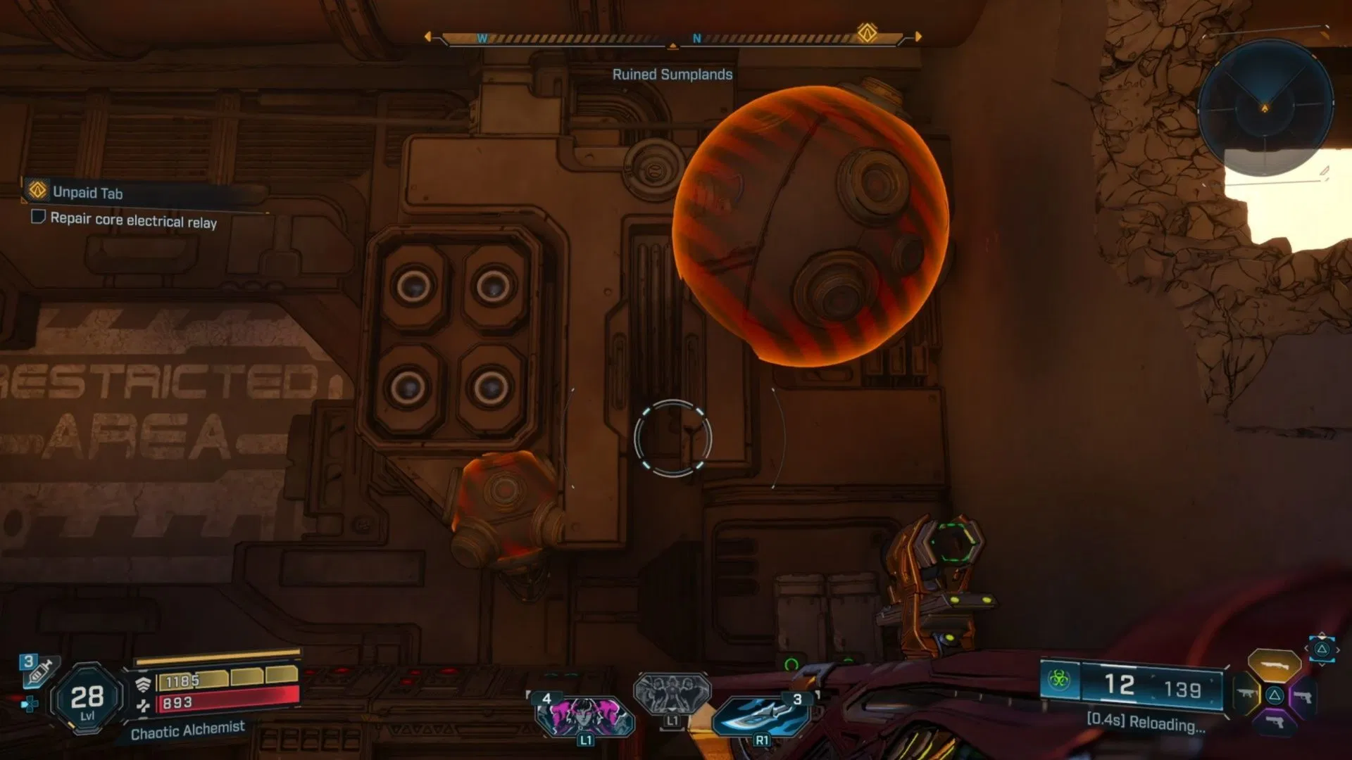  You&#039;ve surely seen these Ripper Orbs before in Borderlands 4; just give &#039;em a few good blasts (Image via 2K Games)