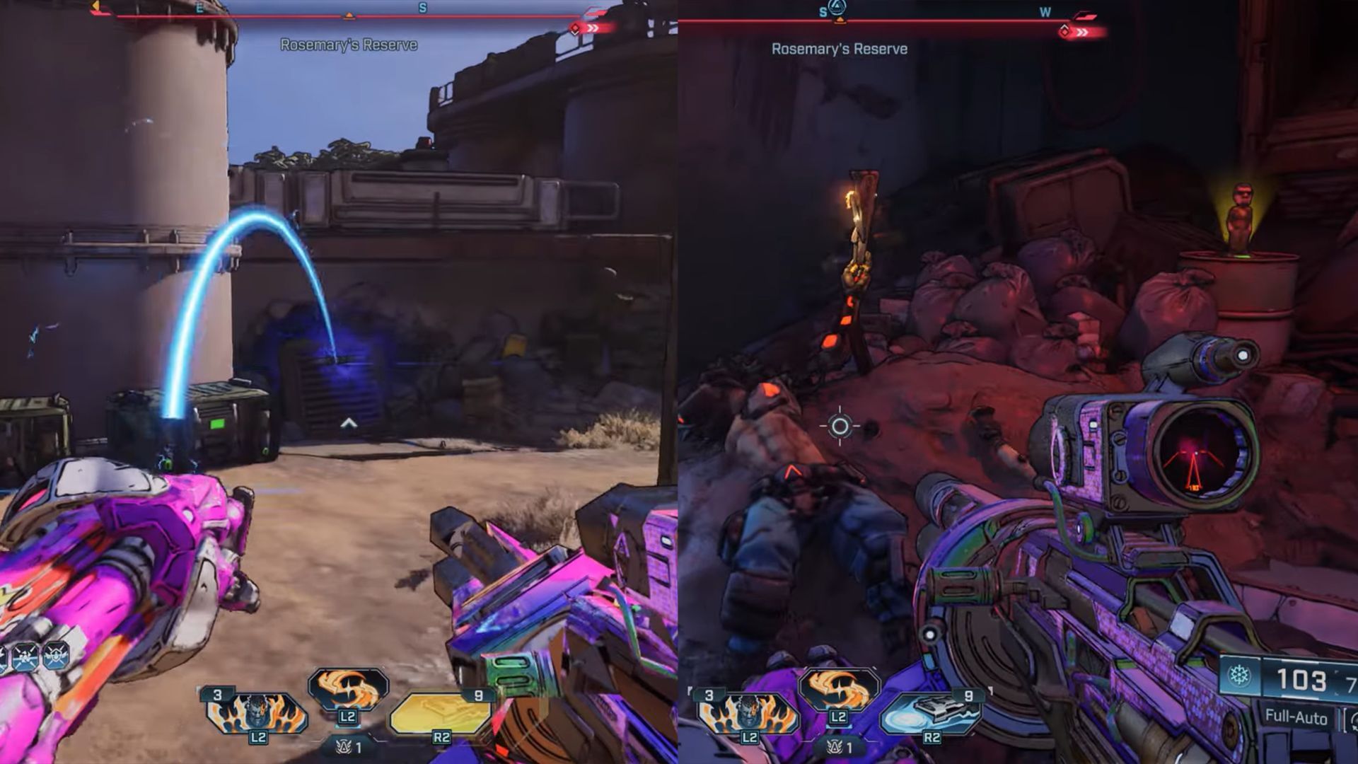 The Vault Fragment is located in the underground chamber (Image via Gearbox Software)