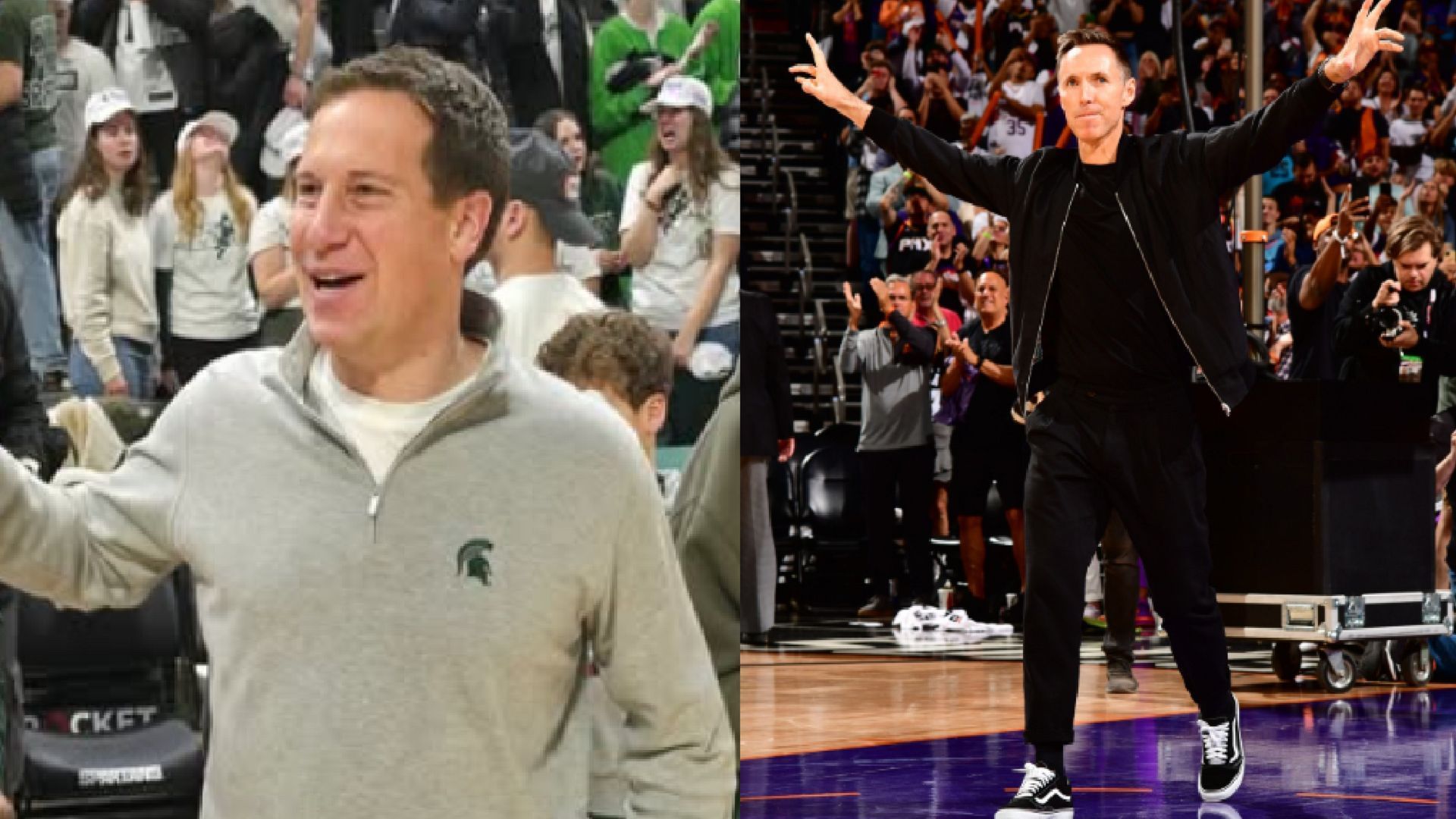 An image of Mat Ishbia and Steve Nash