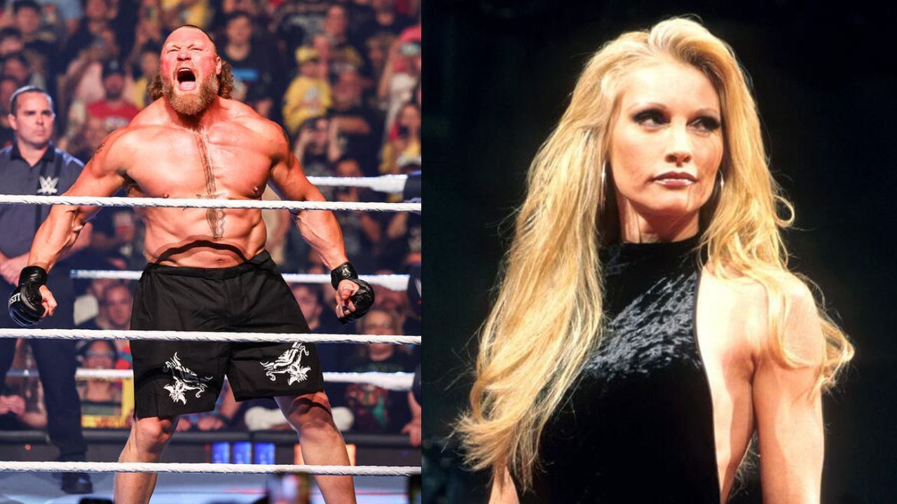 Brock Lesnar and Sable! (Credits: WWE.Com)