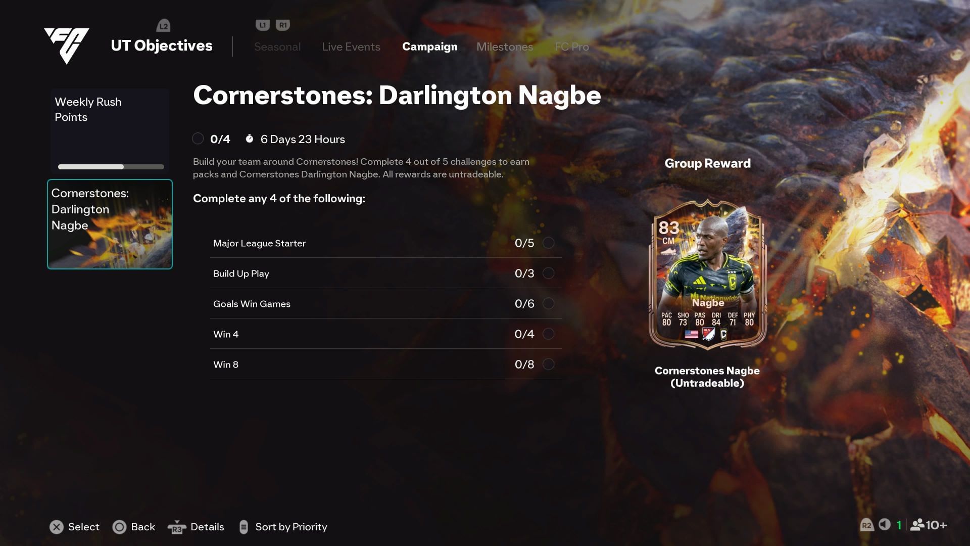 The objective (Image via EA Sports)