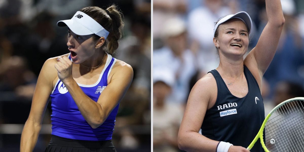 McCartney Kessler vs Barbora Krejcikova - Image Source: Getty 