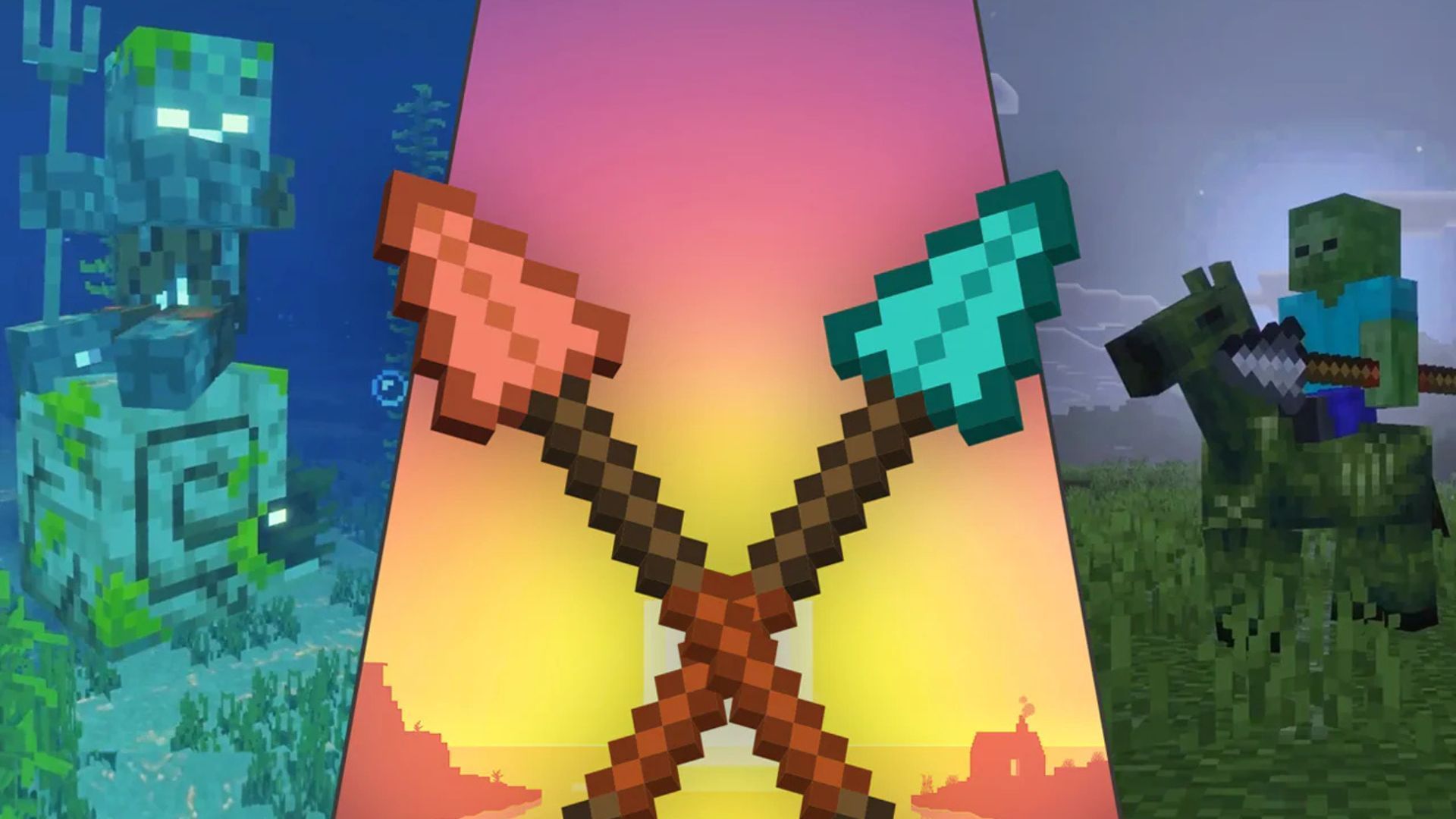 Spears are coming with the next game drop (Image via Mojang Studios)