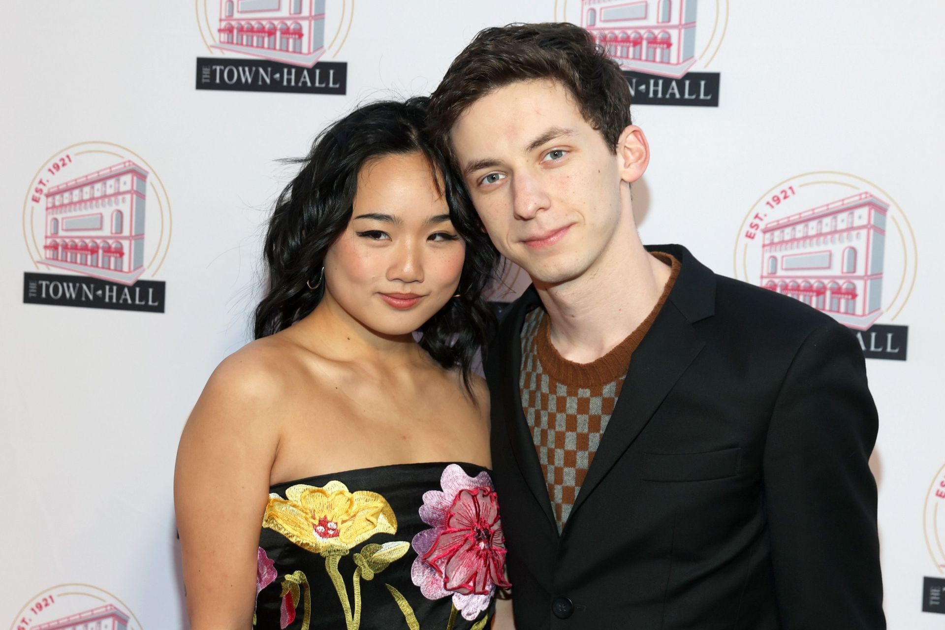 Helen J. Shen and Andrew Barth Feldman at the 2025 Town Hall Spring Shout Benefit Concert (Image via Getty)