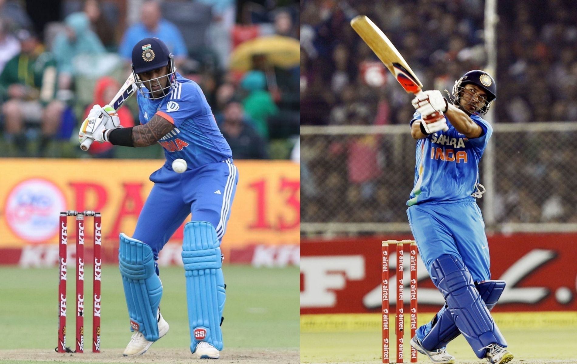 Suryakumar Yadav, Yuvraj Singh