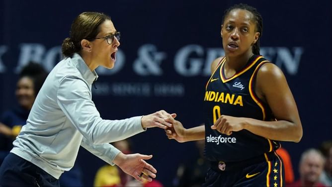 "Been through a lot with this franchise" - Stephanie White makes honest assessment of Kelsey Mitchell's extra special moment in Game 4