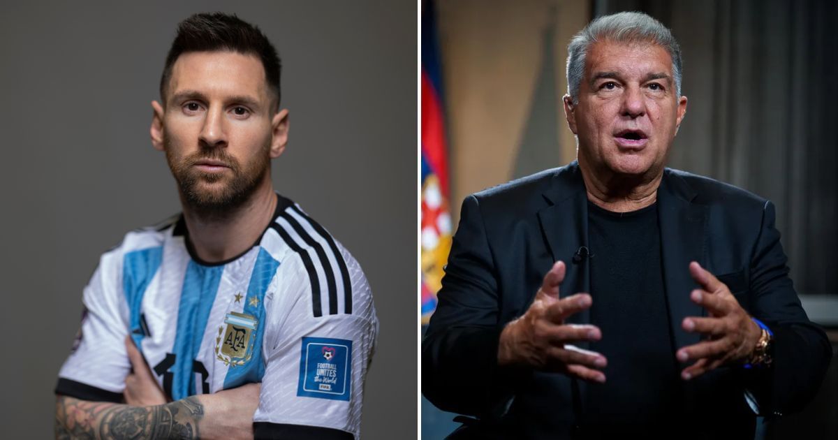 When Lionel Messi hit out at Joan Laporta