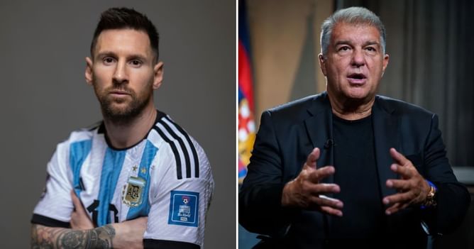 "He just didn't have to say those things" - When Lionel Messi called out Barcelona president Joan Laporta for comments after exit from club