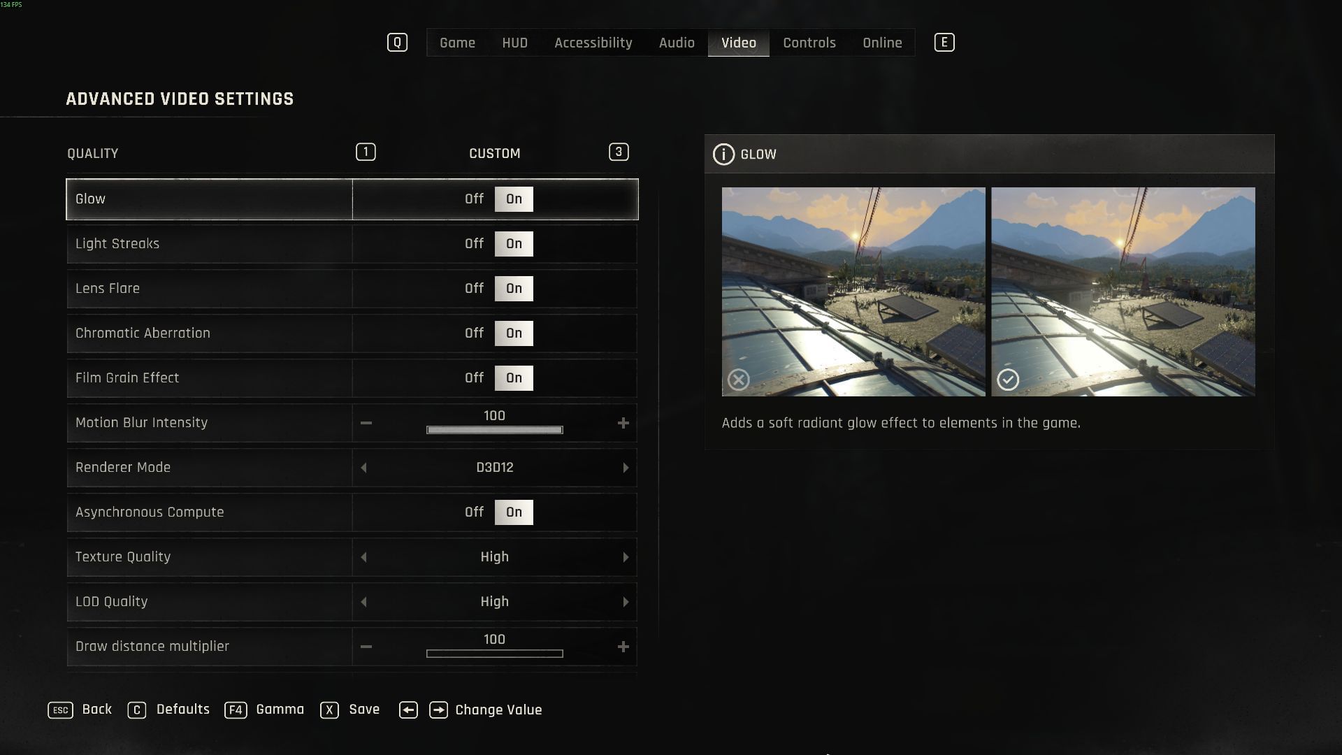 Advanced video settings (Image via SK Gaming || Techland)
