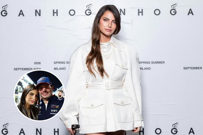 Max Verstappen's girlfriend Kelly Piquet makes a fashion statement at the Milan fashion week