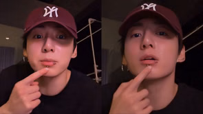 "He swallowed it?" - Fans left baffled as BTS' Jungkook reveals permanent tooth damage from his new lip piercing on birthday live