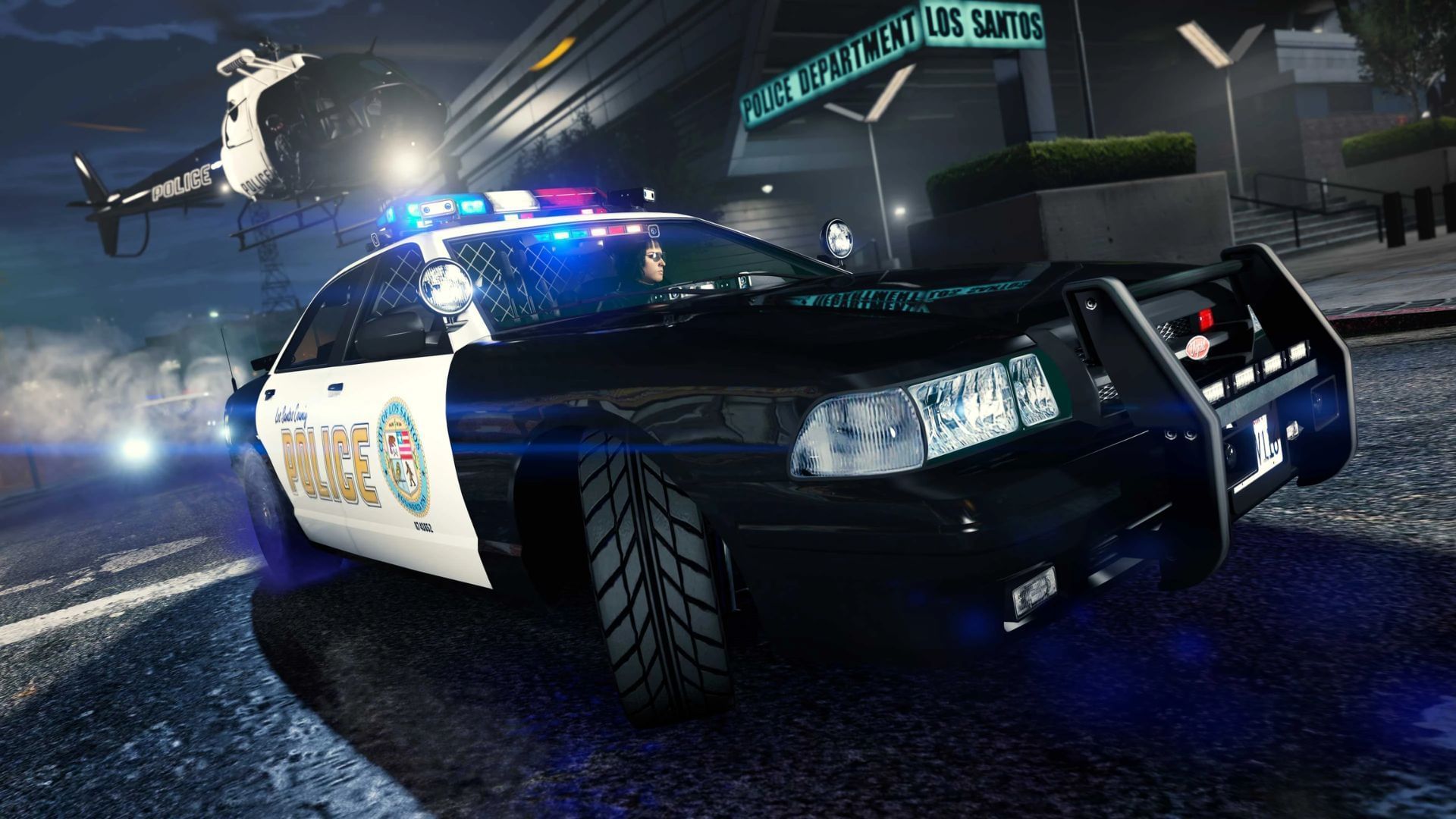 Will you be a good cop or a bad cop? (Image via Rockstar Games)