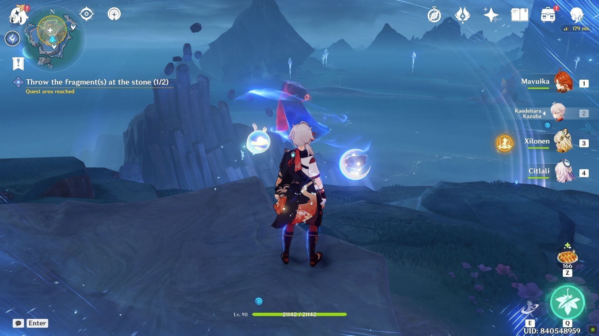 Throw the stones one last time (Image via HoYoverse)