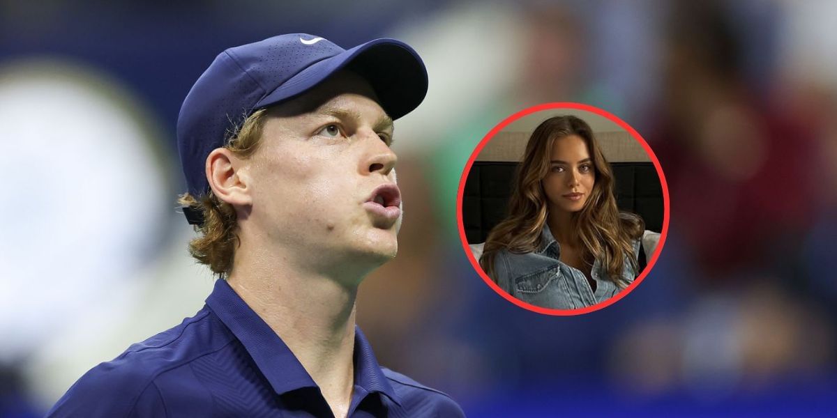 Jannik Sinner (background, Source: Getty), Laila Hasanovic (inset, Source: Instagram/lailahasanovic)