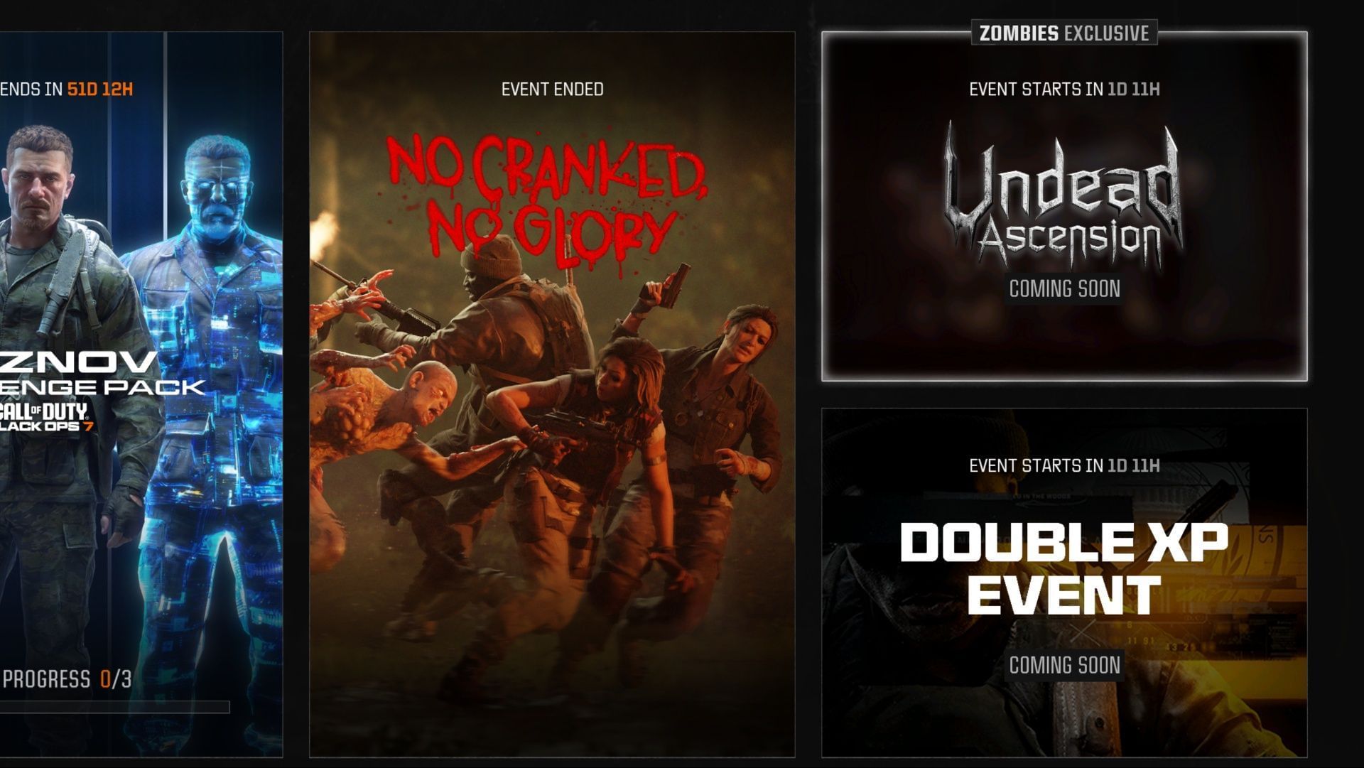 The event will go live within a few hours (Image via Activision)