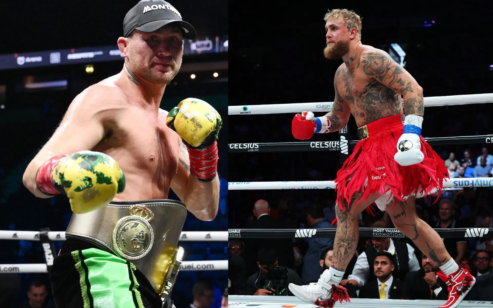 Darren Till (left) and Jake Paul (right). [Images courtesy: Getty]