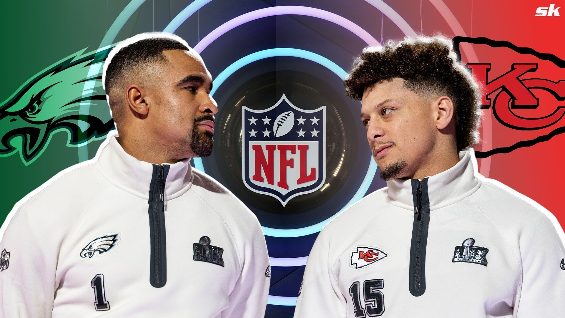 Hurts and Mahomes met again in Week 2