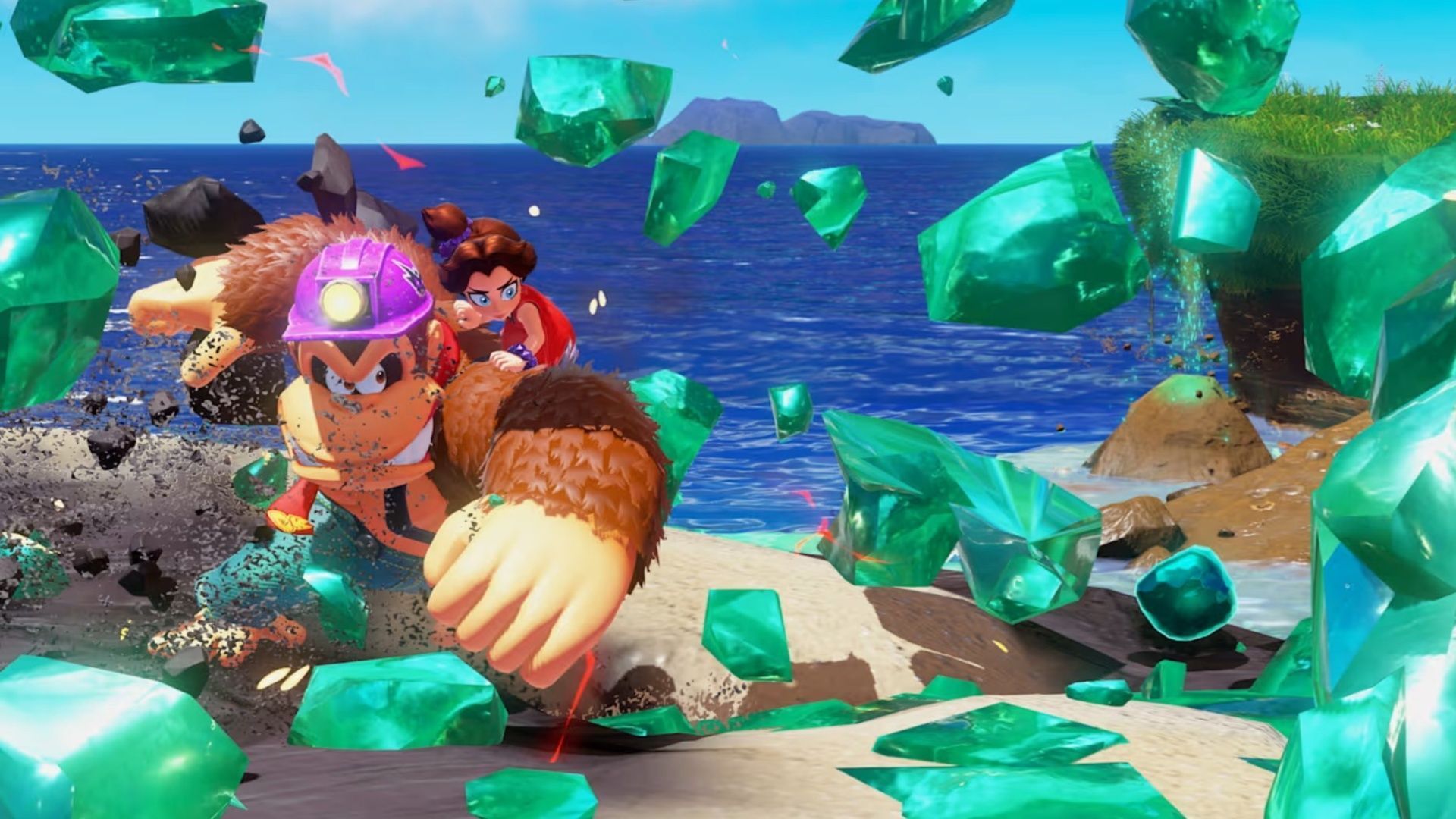 Donkey Kong Bananza: DK Island &amp; Emerald Rush is increidbly fun, albeit a tad overpriced (Image via Nintendo)