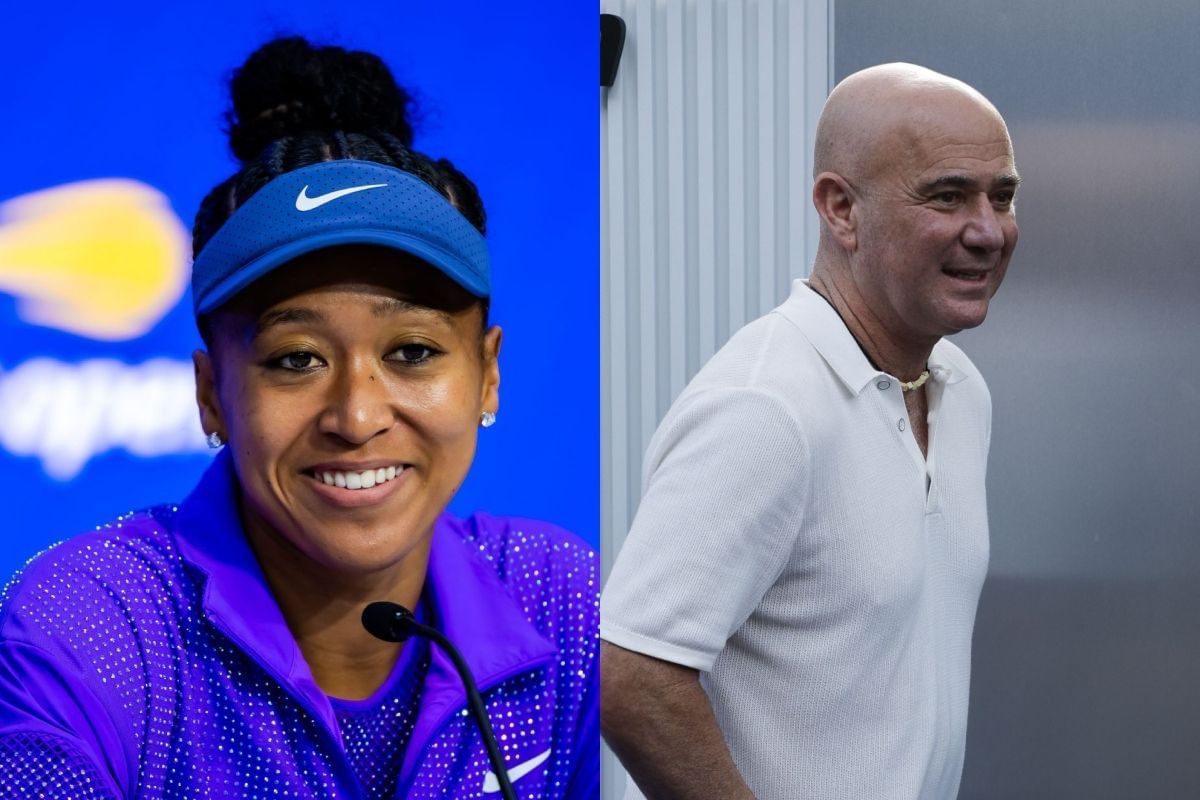 Naomi Osaka and Andre Agassi - Source: Getty