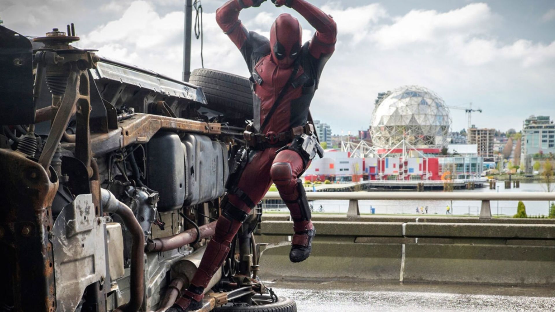 Deadpool, such as Avenger toxic, flourishes in smart dialogue and strange characters (image via the studios of the twentieth century)